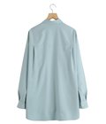 Extra Fine Wool L/S Oversized Regular Collar Shirt