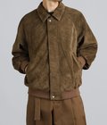 Hairy Suede Raglan Blouson