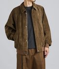 Hairy Suede Raglan Blouson