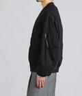 Fulled Wool Twill Flight Jacket