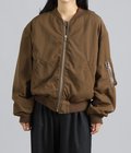 Fulled Wool Twill Flight Jacket