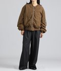 Fulled Wool Twill Flight Jacket