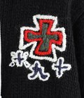 HAND KNITTED SK８ ZIP HOODIE