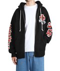 HAND KNITTED SK８ ZIP HOODIE