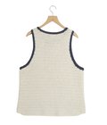 CROCHET TRIM TANK TOP