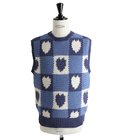 CROCHET KNIT HEART VEST