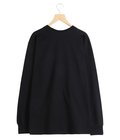 1P Hanes T-SHIRTS KURO クルーネックロングスリーブTシャツ