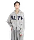 【レディース】Navy Zip Hoodie