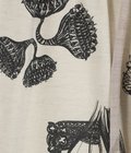 BAGGY EASY PANTS- Drawing Sumi Print Doble -