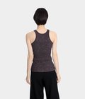 【レディース】GLITTER RIBBED KNIT TANK TOP