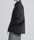 Silk Poly Coach Jacket