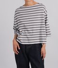 【レディース】BOAT NECK HALF SLEEVE P.O.