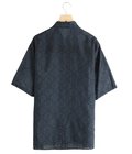 SILK OPEN COLLAR SHIRT