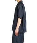 SILK OPEN COLLAR SHIRT