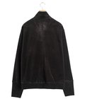 FULL ZIP TRACK JACKET -30/-ORGANIC COTTON VELOUR-