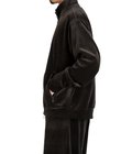 FULL ZIP TRACK JACKET -30/-ORGANIC COTTON VELOUR-