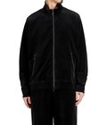 FULL ZIP TRACK JACKET -30/-ORGANIC COTTON VELOUR-