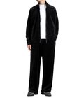 FULL ZIP TRACK JACKET -30/-ORGANIC COTTON VELOUR-