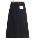 【レディース】BUDDY DENIM SKIRT(BLACK)