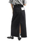 【レディース】BUDDY DENIM SKIRT(BLACK)