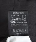 TWO TUCK MILITARY TROUSERS -RECYCLED POLYESTER NON-MULESED WOOL GABARDINE-
