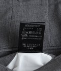 TWO TUCK MILITARY TROUSERS -RECYCLED POLYESTER NON-MULESED WOOL GABARDINE-