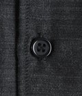 OPEN COLLAR L/S SHIRT -SILK/WOOL FEATHER TWILL-