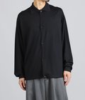 【予約】別注 SHIRT CARDIGAN -SUPER 100s WASHABLE WOOL JERSEY-