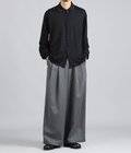 【予約】別注 SHIRT CARDIGAN -SUPER 100s WASHABLE WOOL JERSEY-