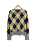 DIAMOND SCRAPED SWEATER