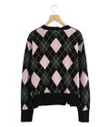 DIAMOND SCRAPED SWEATER