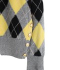 DIAMOND SCRAPED CARDIGAN
