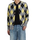 DIAMOND SCRAPED CARDIGAN