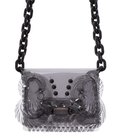 【レディース】Transparent Sculptural Micro Chain Bag