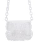 【レディース】Transparent Sculptural Micro Chain Bag