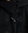 【レディース】Cording Embroidery Duffle Coat