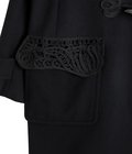【レディース】Cording Embroidery Duffle Coat