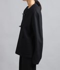 【レディース】Cording Embroidery Short Duffle Coat