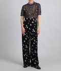 【レディース】Velour Jersey Floral Trousers