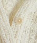 【レディース】Wool Cable Knit Cardigan