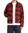 PENDLETON W.Plaid Zipup Work JKT