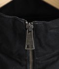 HIGH COLLAR CANVAS JACKET
