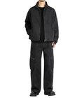 HIGH COLLAR CANVAS JACKET