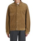 TRUCKER BLOUSON COTTON CORD SULFUR DYE WITH WINDSTOPPER