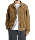 TRUCKER BLOUSON COTTON CORD SULFUR DYE WITH WINDSTOPPER