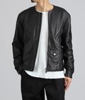 RIDER BLOUSON SHEEP LEATHER WITH WINDSTOPPER