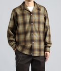 【予約】別注 Wool Open Collar Shirt