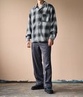 【予約】別注 Flannel Check Loop Collar L/S Shirt