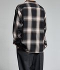 【別注】OMBRE CHECK OPEN COLLAR SHIRT