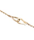 18K GOLD INFFINITY HOOK CABLE CHAIN, MEDIUM, 50cm
